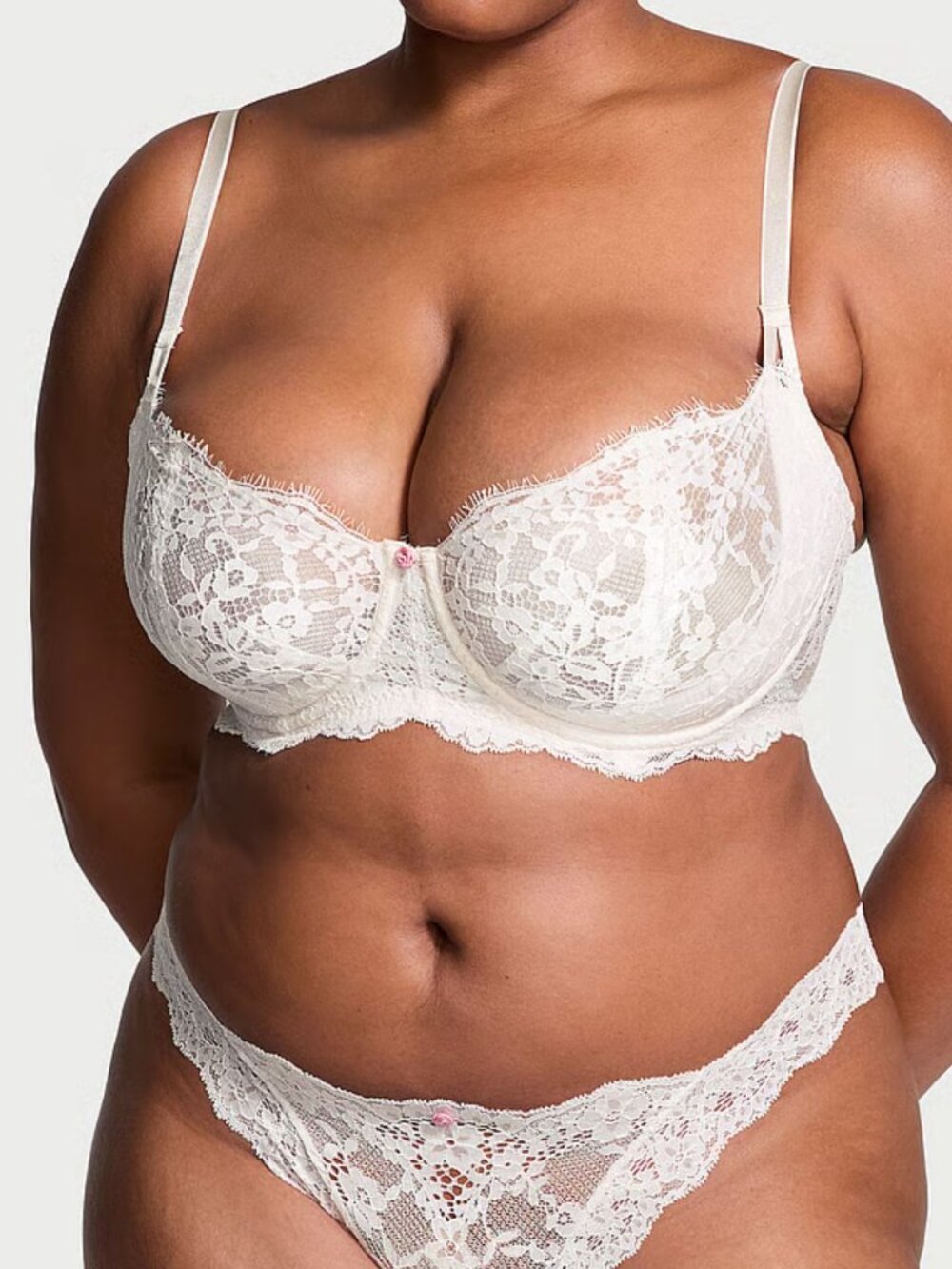 New! Victoria's Secret Wicked Unlined Lace Balconette Bra 34G 34420